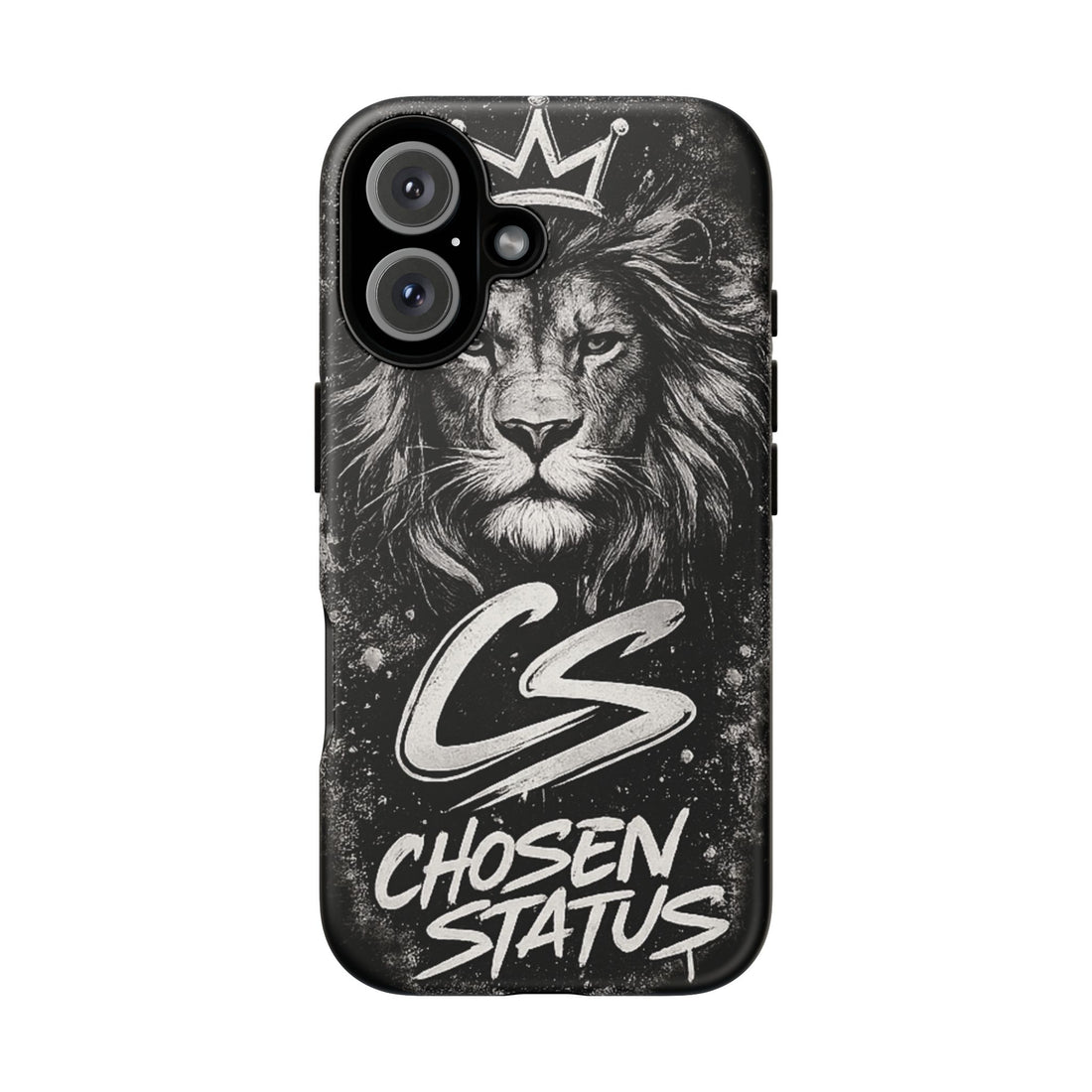 Phone Case — "Chosen Status" Lion Design (Protective Tough Case)