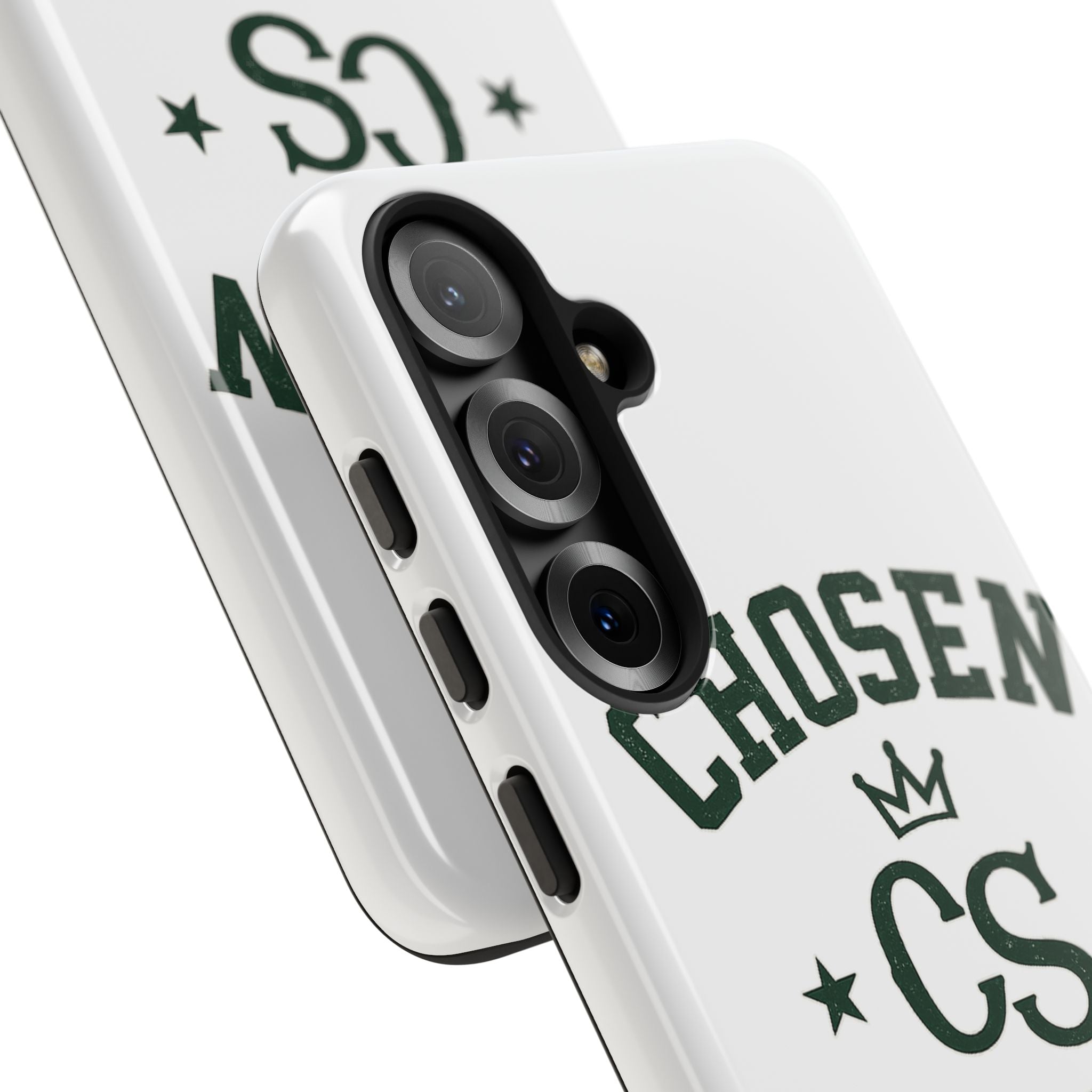 Chosen Status Phone Case – Protective Tough Case with CS Crest Design