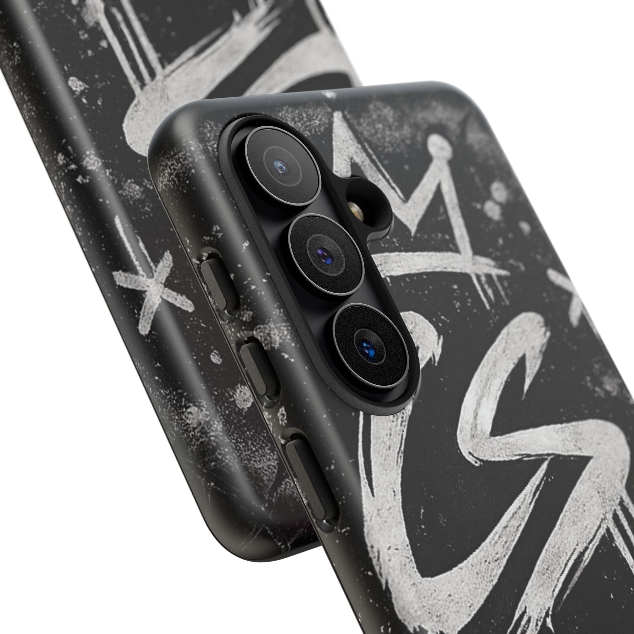 Phone Case — 'CS Chosen Status' Black Graffiti Protective Case
