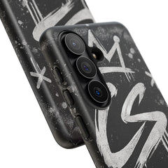 Phone Case — 'CS Chosen Status' Black Graffiti Protective Case