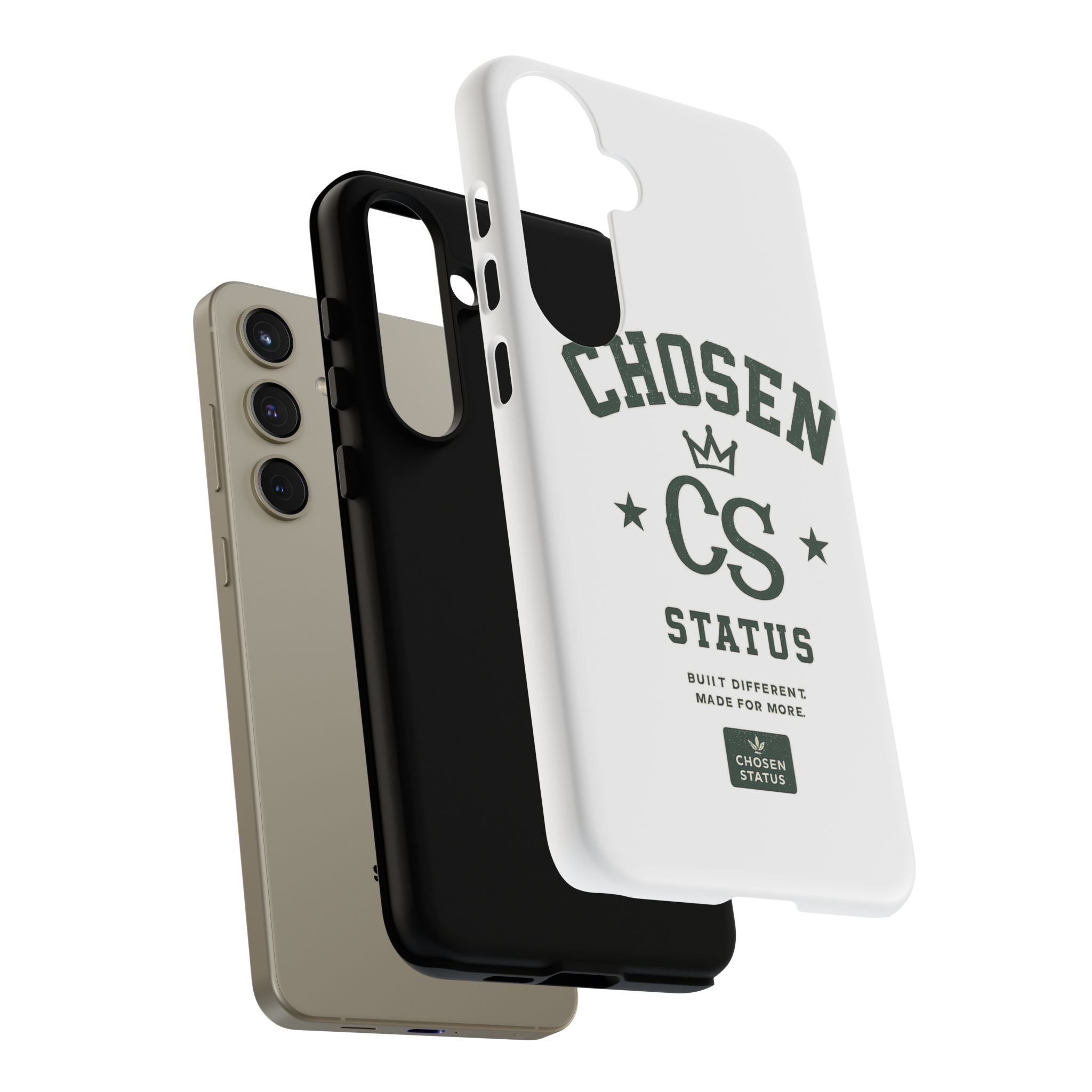 Chosen Status Phone Case – Protective Tough Case with CS Crest Design