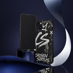 Phone Case — 'CS Chosen Status' Black Graffiti Protective Case