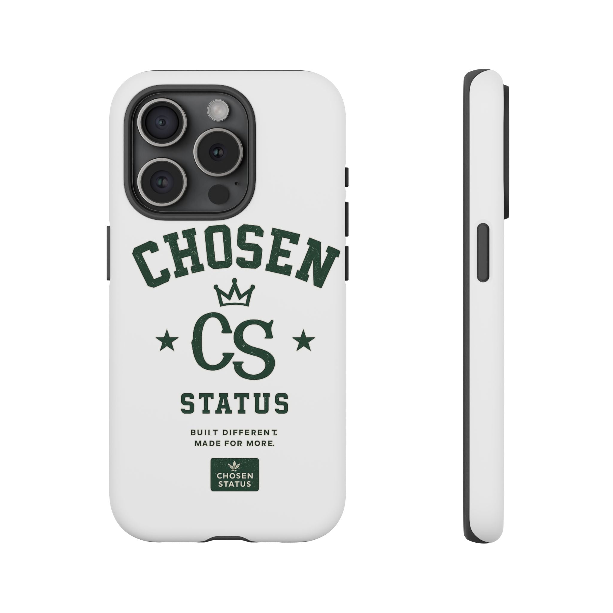 Chosen Status Phone Case – Protective Tough Case with CS Crest Design
