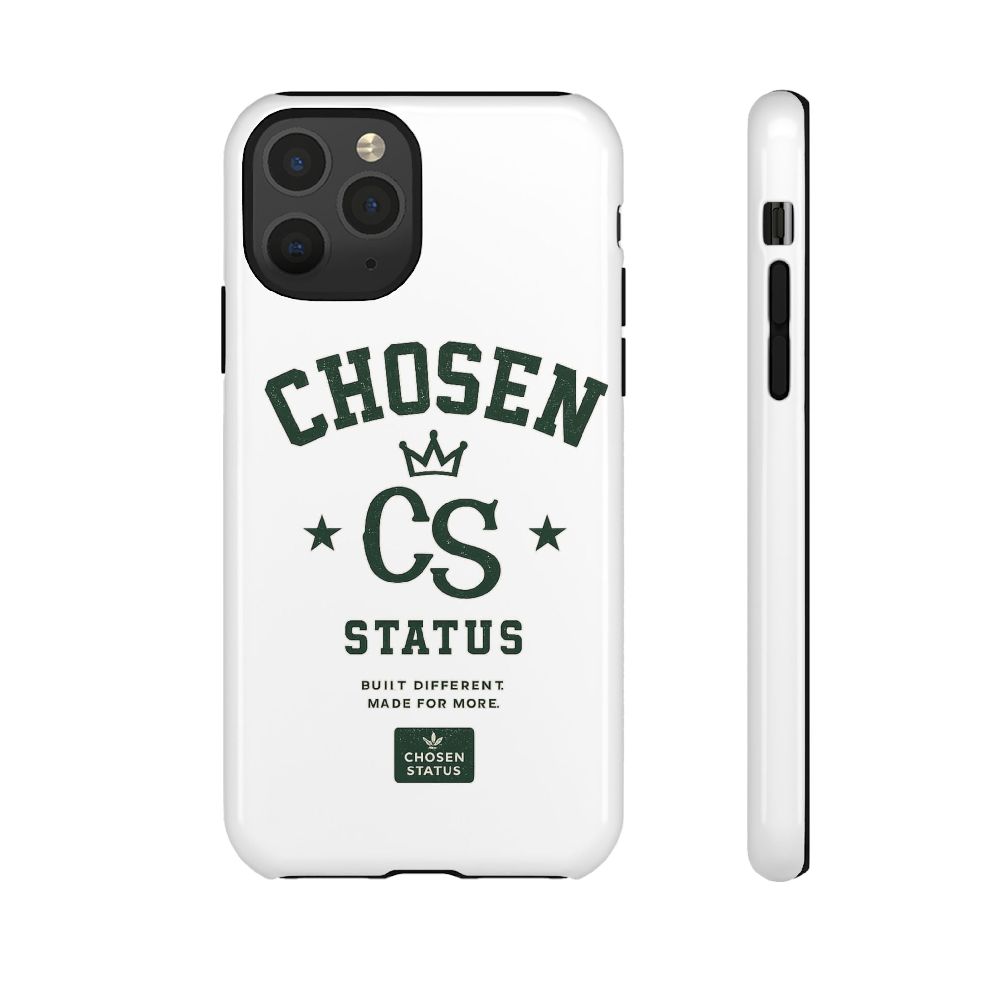 Chosen Status Phone Case – Protective Tough Case with CS Crest Design