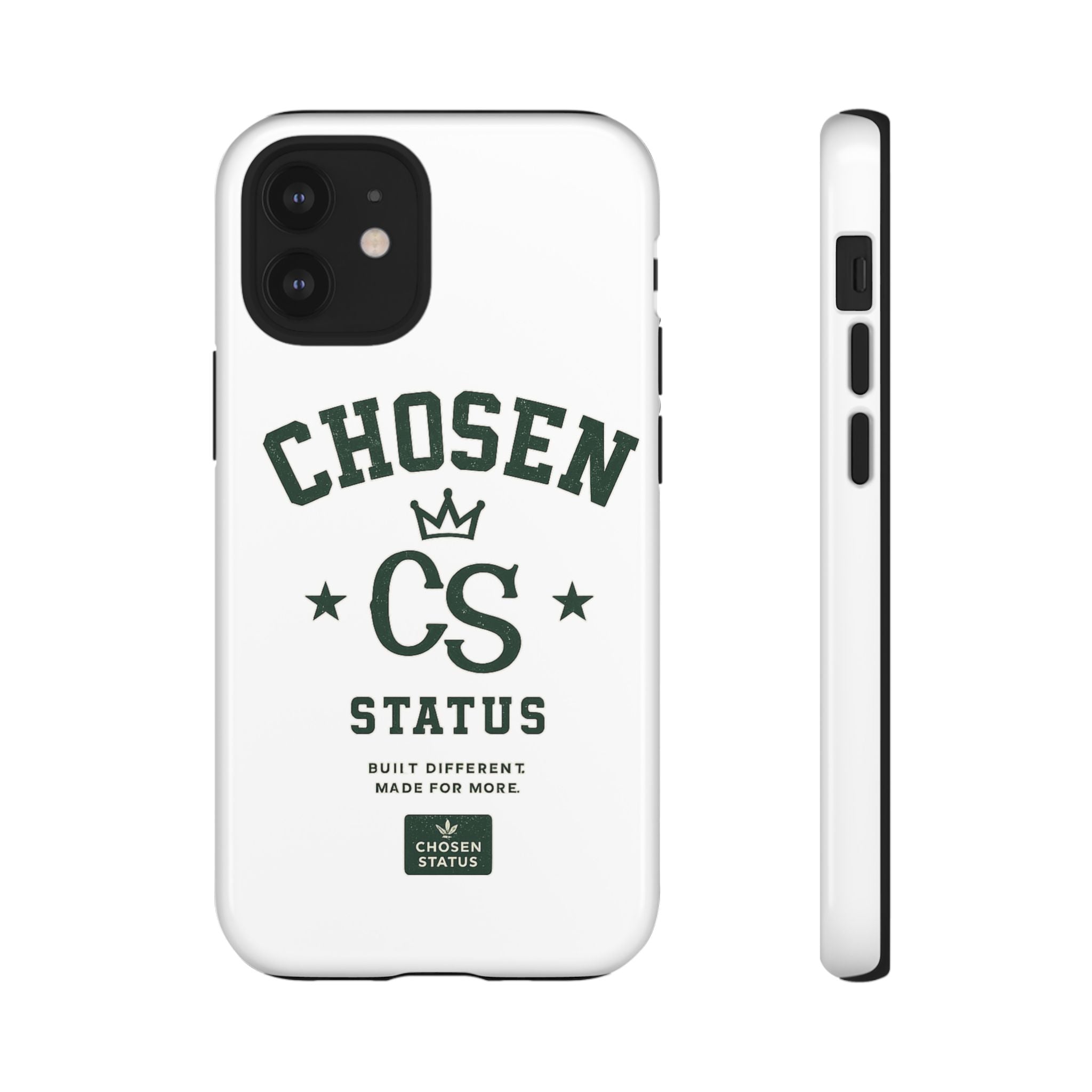 Chosen Status Phone Case – Protective Tough Case with CS Crest Design