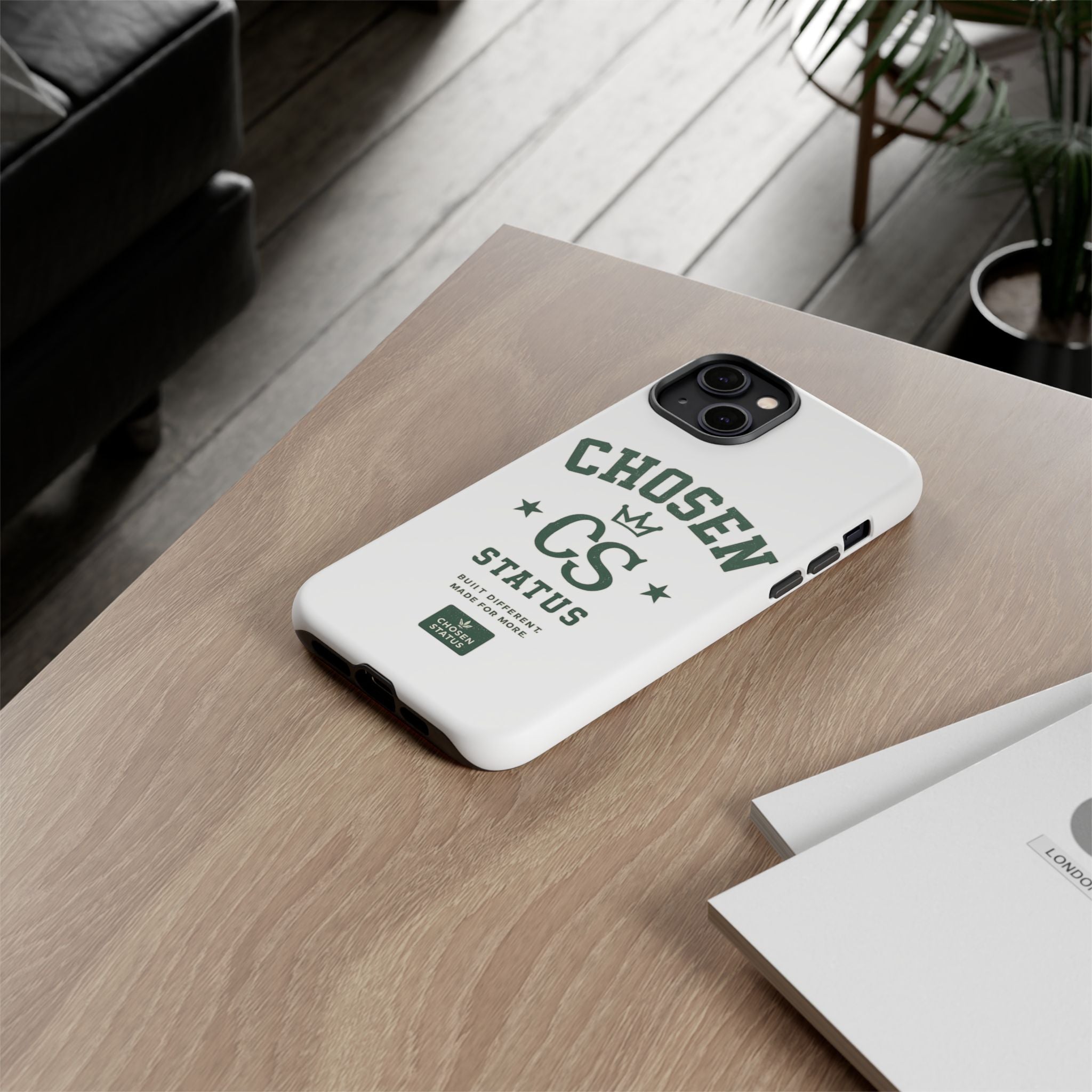 Chosen Status Phone Case – Protective Tough Case with CS Crest Design