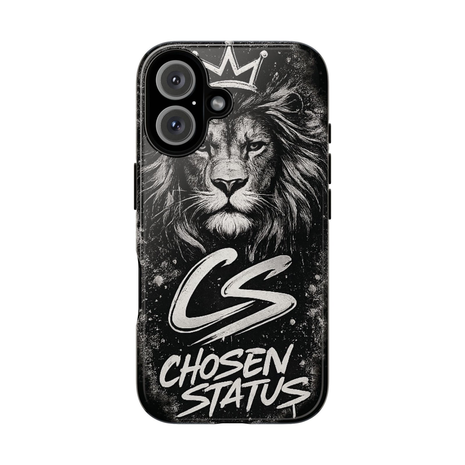 Phone Case — "Chosen Status" Lion Design (Protective Tough Case)