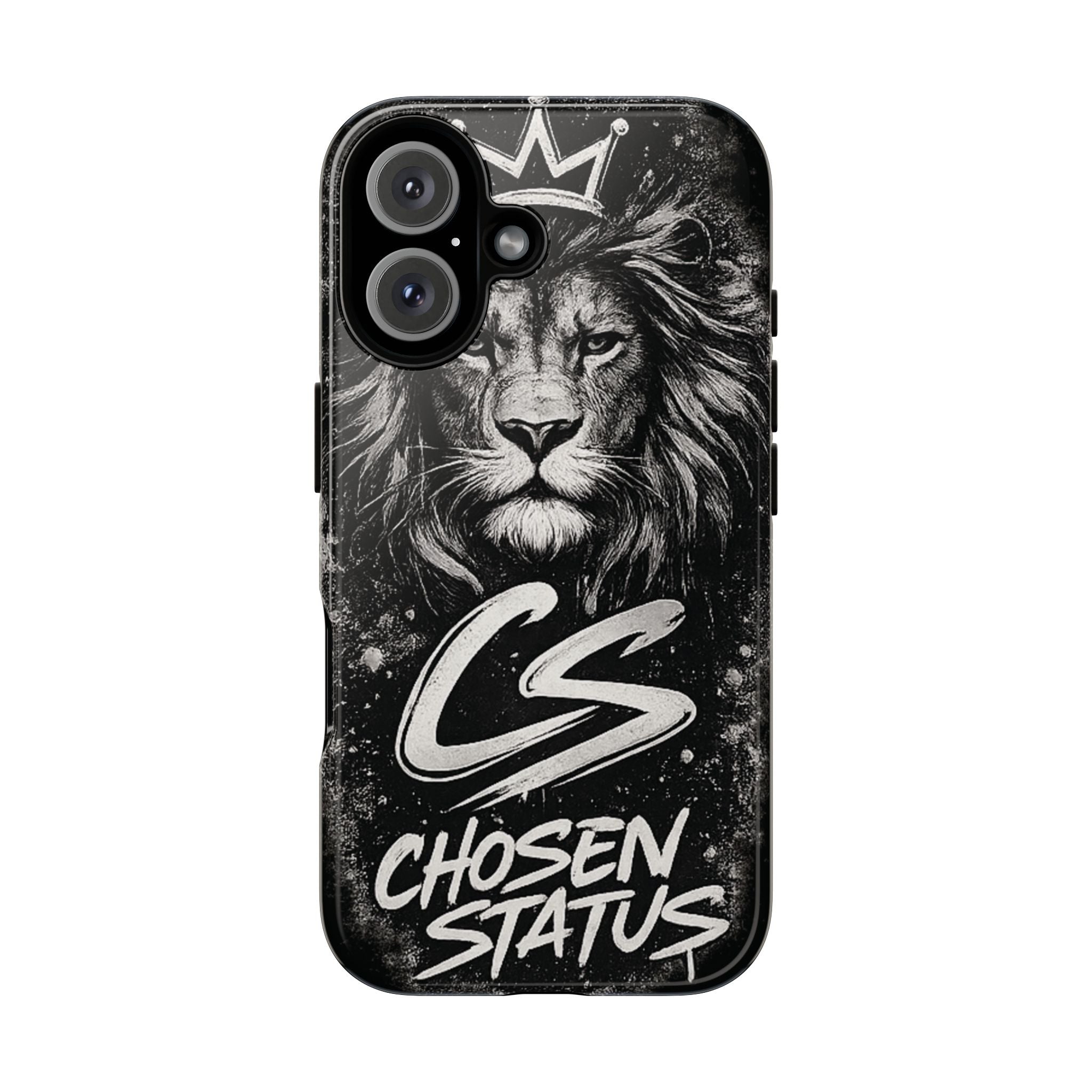 Phone Case — "Chosen Status" Lion Design (Protective Tough Case)