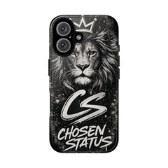 Phone Case — "Chosen Status" Lion Design (Protective Tough Case)