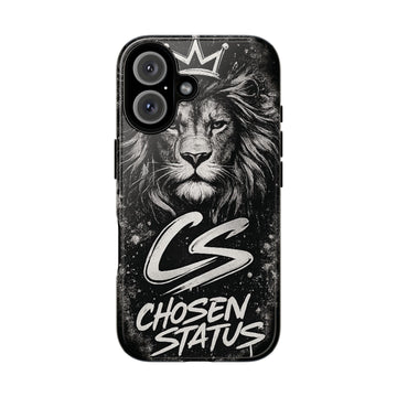Phone Case — "Chosen Status" Lion Design (Protective Tough Case)