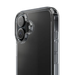 Clear Phone Case — "Chosen Status" Crown Clear Protective iPhone Case