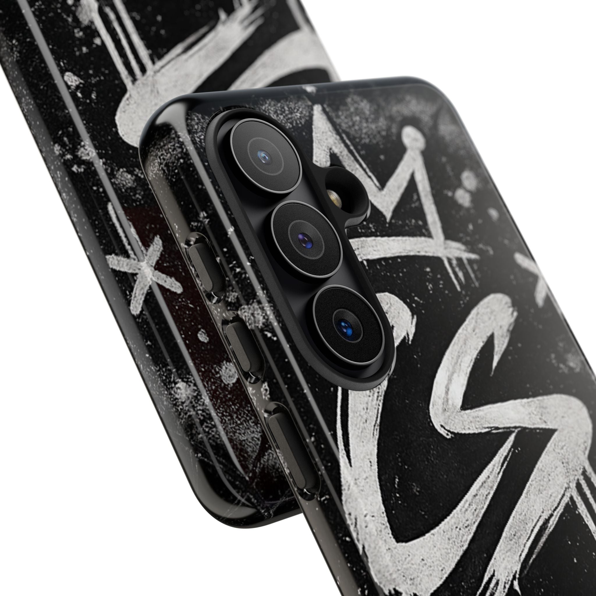 Phone Case — 'CS Chosen Status' Black Graffiti Protective Case