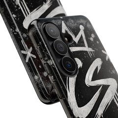 Phone Case — 'CS Chosen Status' Black Graffiti Protective Case