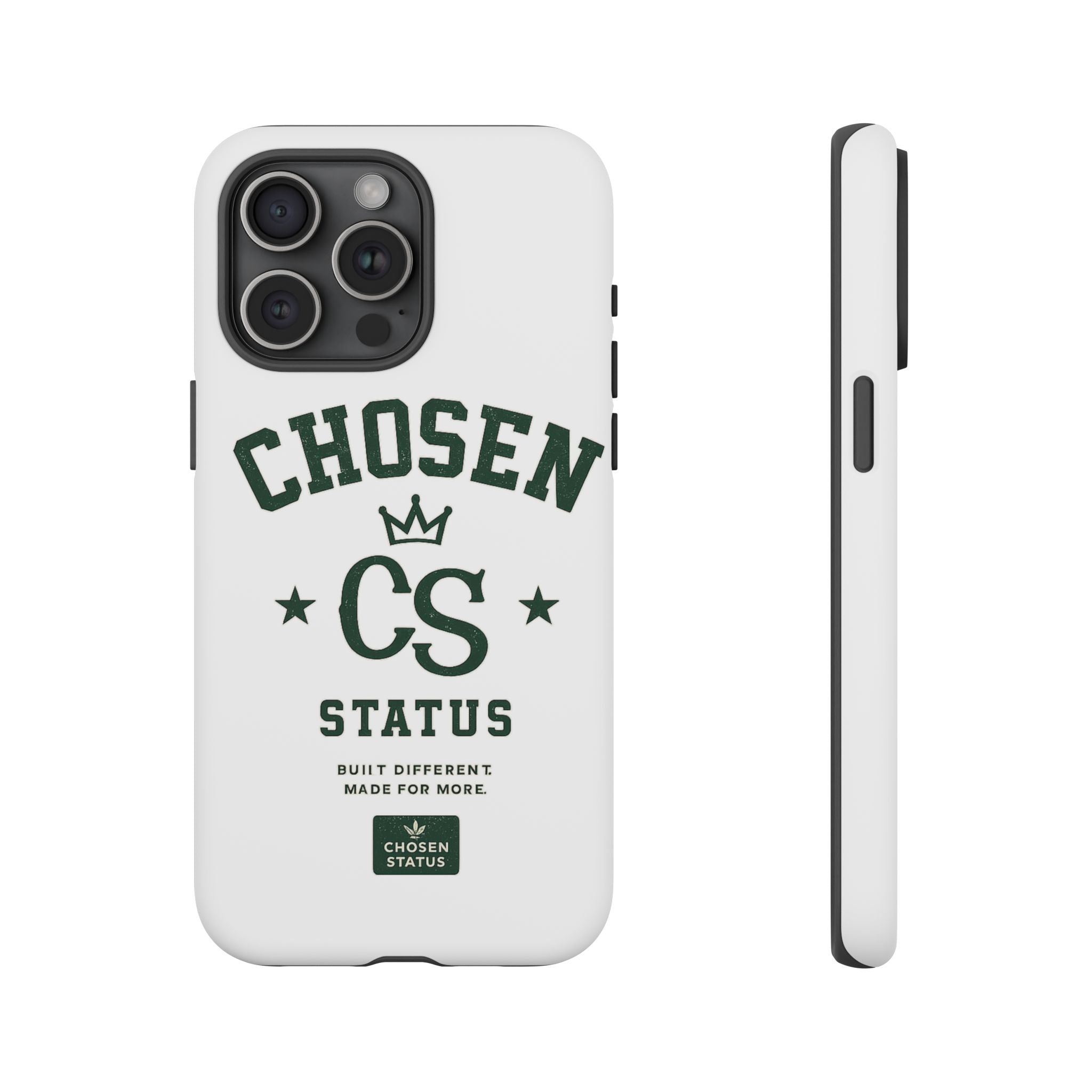 Chosen Status Phone Case – Protective Tough Case with CS Crest Design