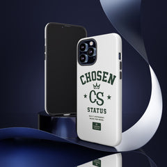 Chosen Status Phone Case – Protective Tough Case with CS Crest Design