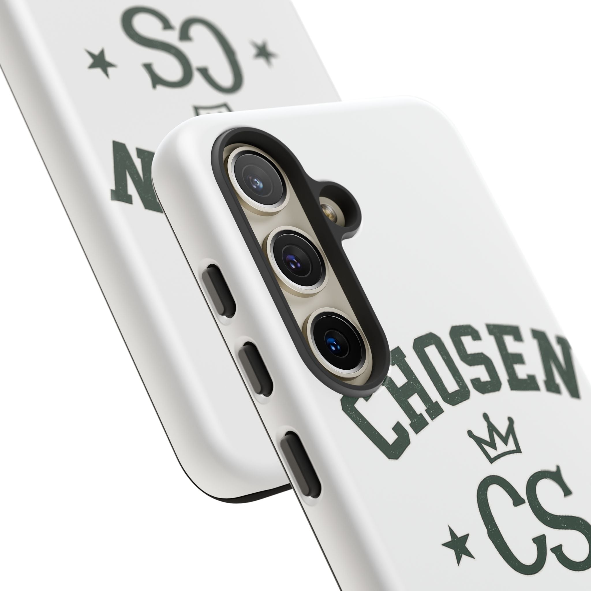 Chosen Status Phone Case – Protective Tough Case with CS Crest Design
