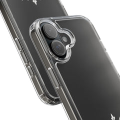 Clear Phone Case — "Chosen Status" Crown Clear Protective iPhone Case