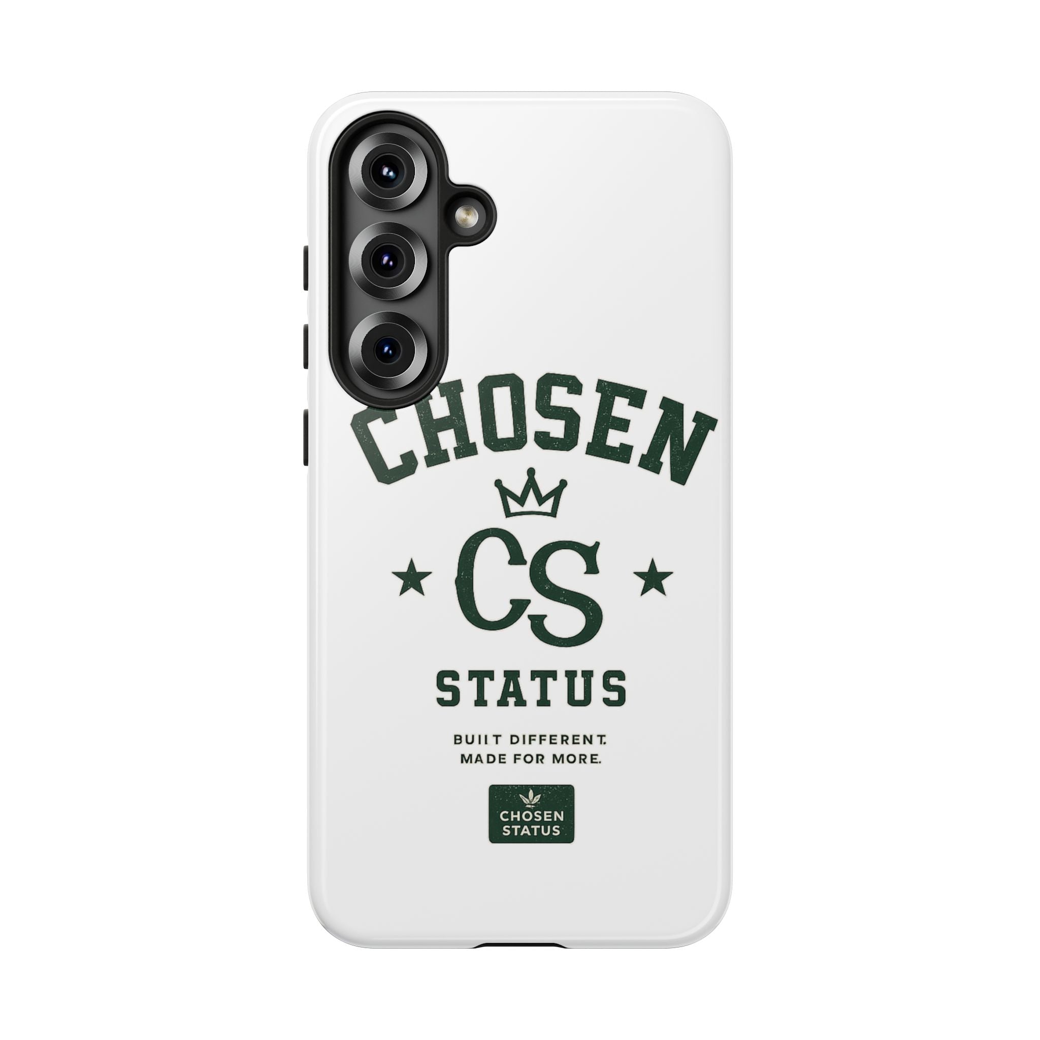 Chosen Status Phone Case – Protective Tough Case with CS Crest Design