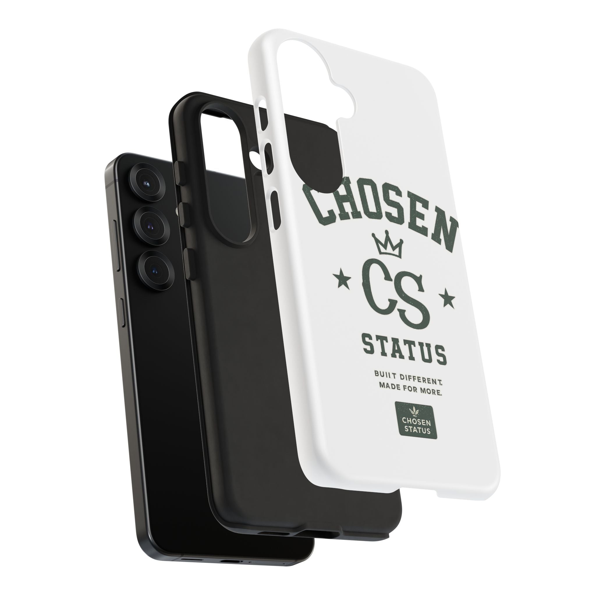 Chosen Status Phone Case – Protective Tough Case with CS Crest Design