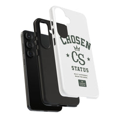 Chosen Status Phone Case – Protective Tough Case with CS Crest Design