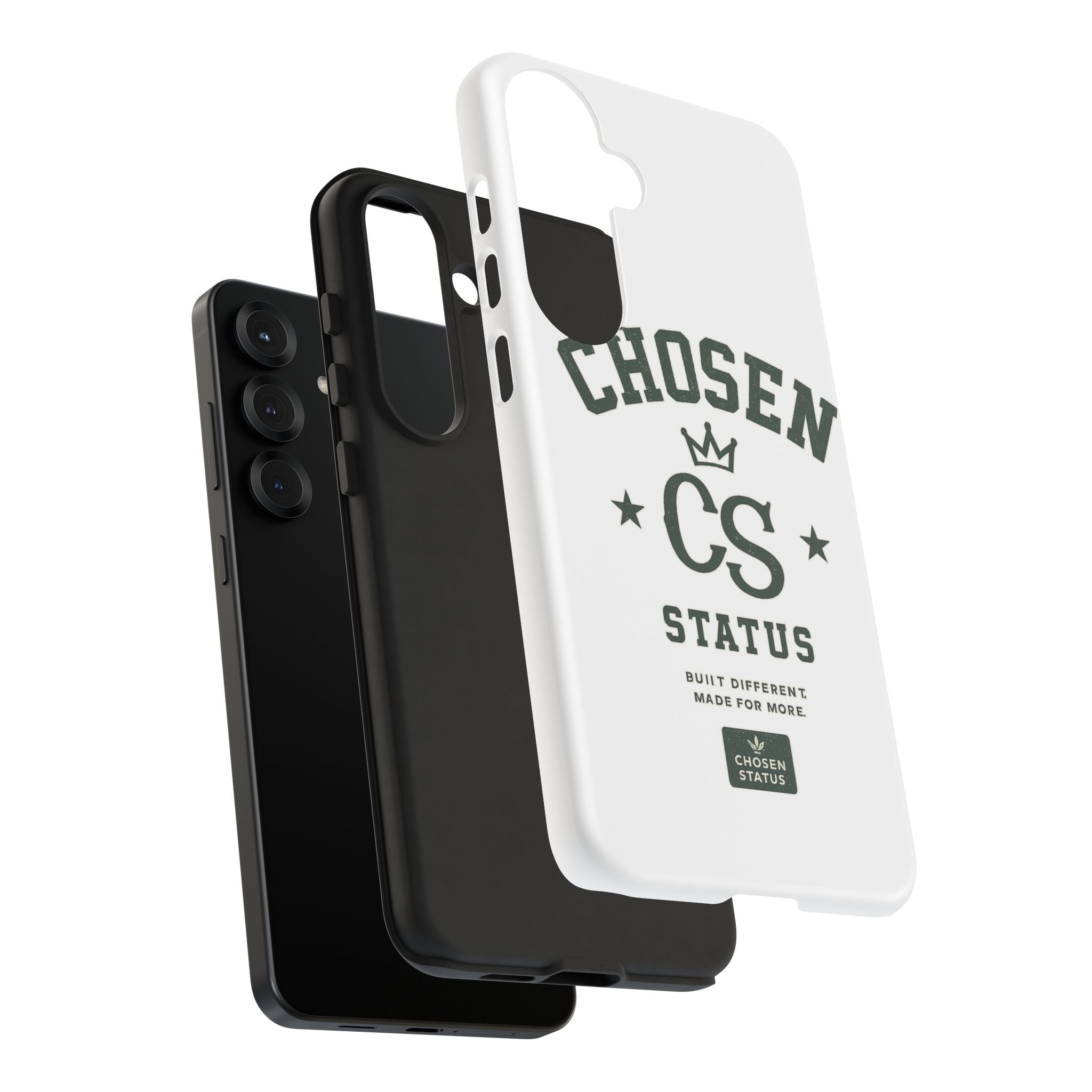 Chosen Status Phone Case – Protective Tough Case with CS Crest Design