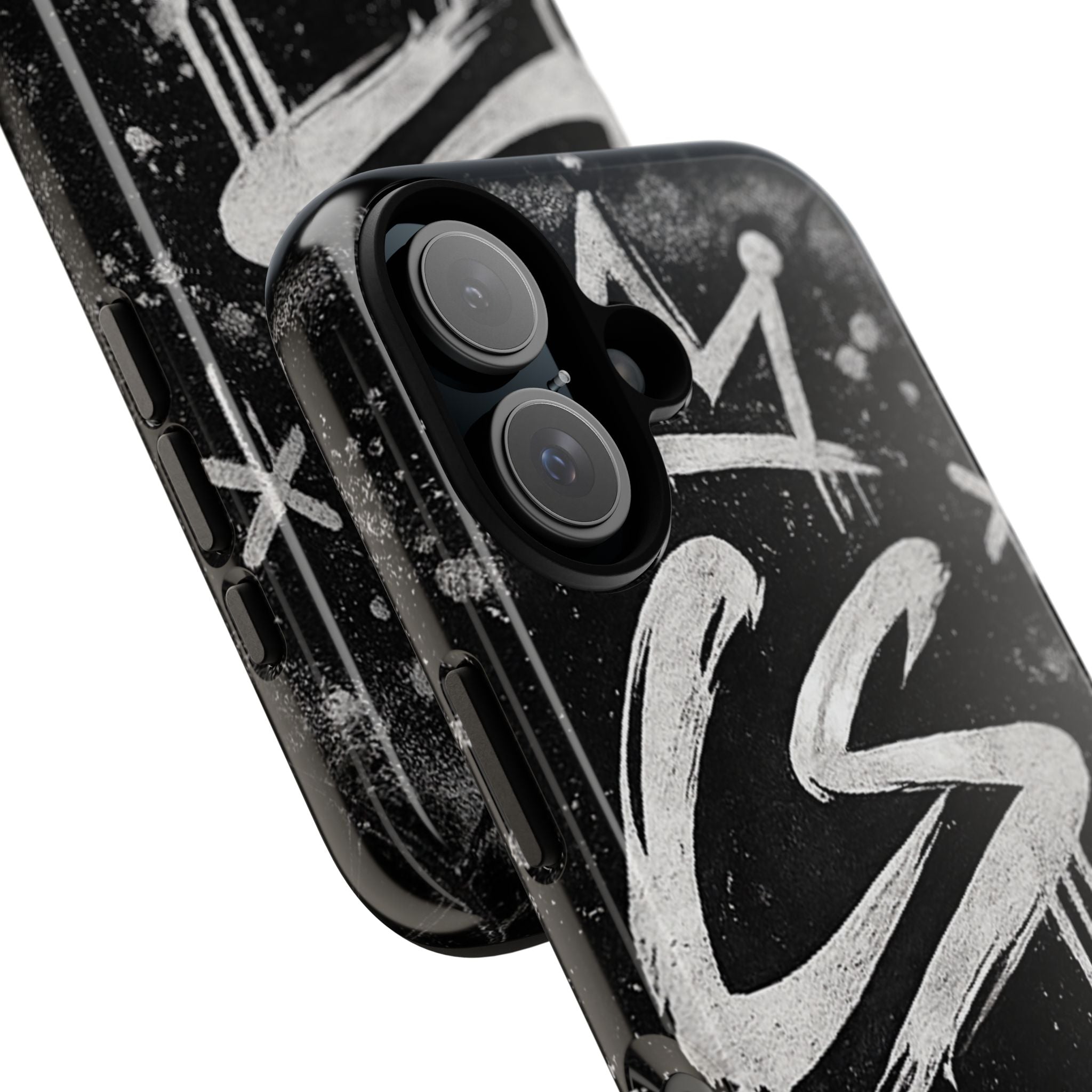 Phone Case — 'CS Chosen Status' Black Graffiti Protective Case