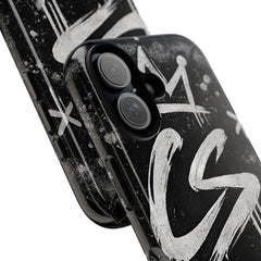 Phone Case — 'CS Chosen Status' Black Graffiti Protective Case