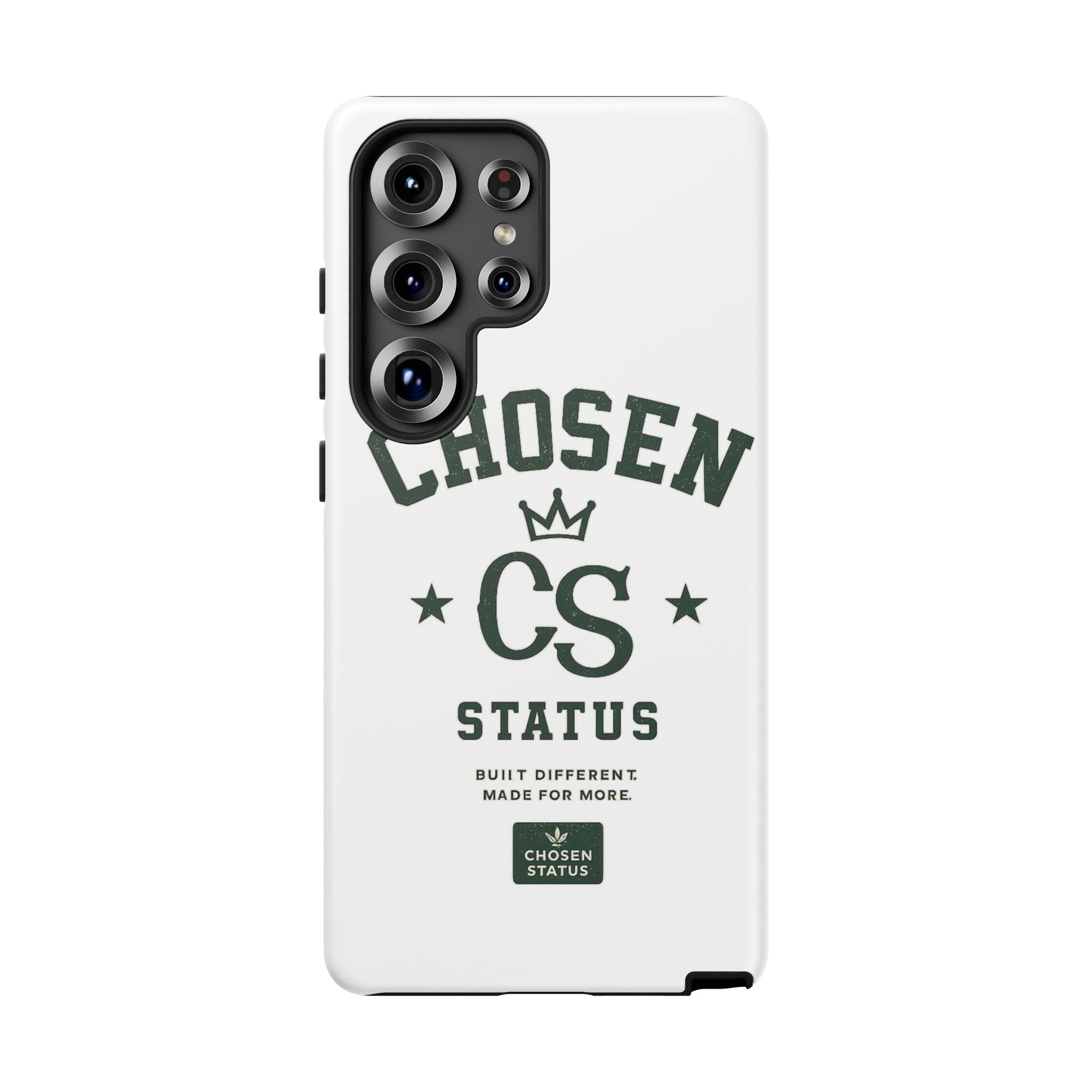 Chosen Status Phone Case – Protective Tough Case with CS Crest Design