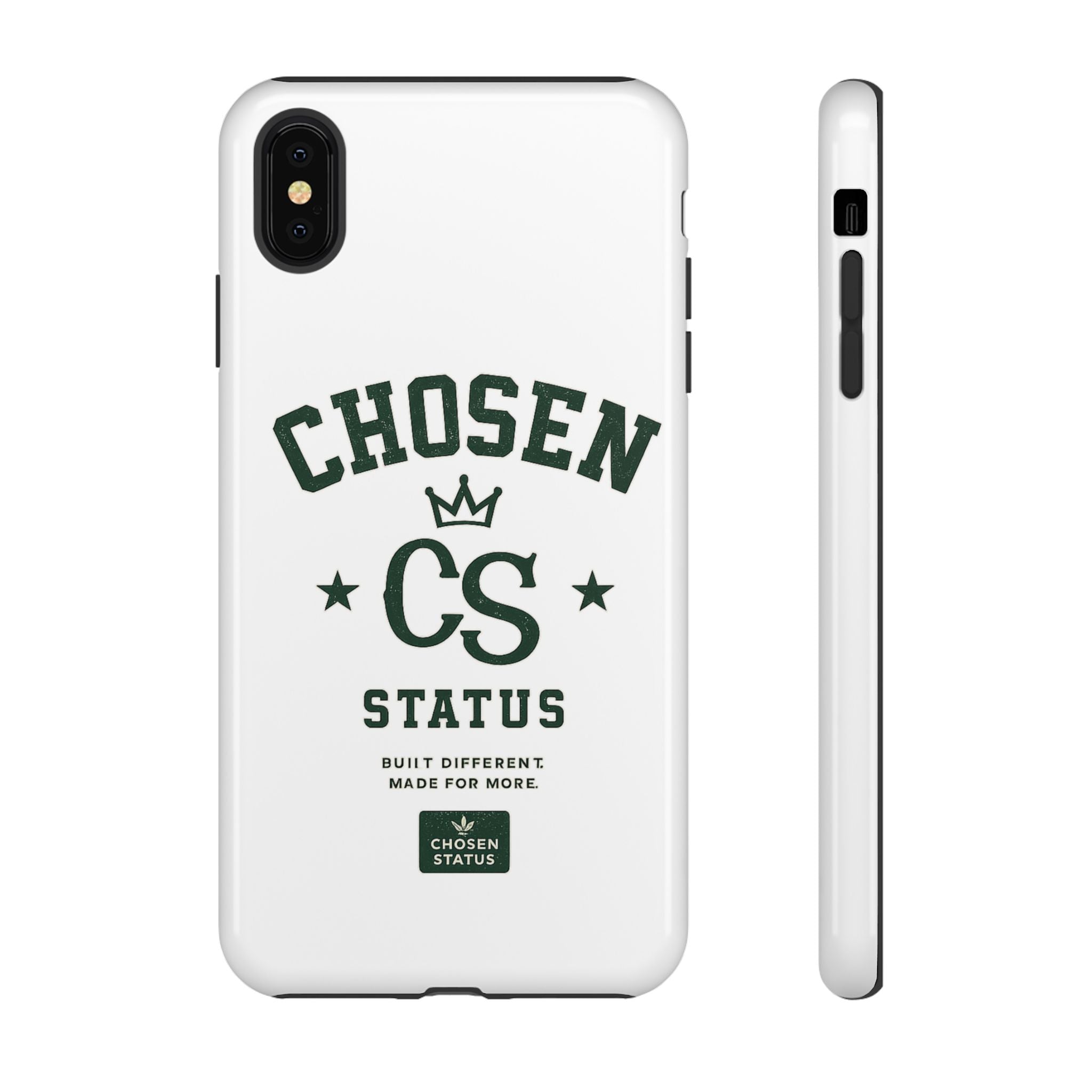 Chosen Status Phone Case – Protective Tough Case with CS Crest Design