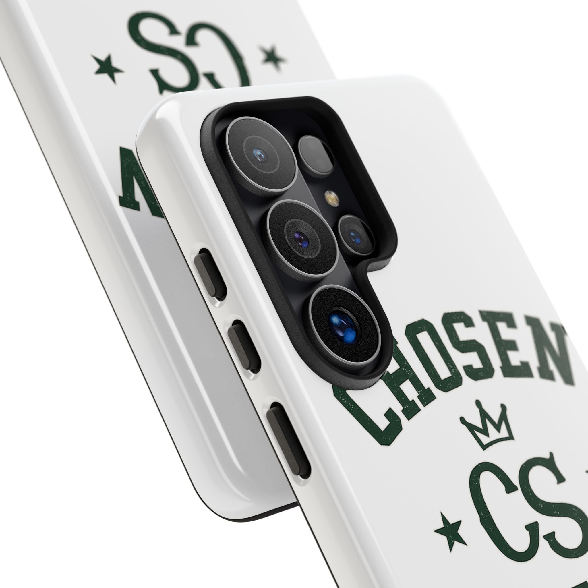 Chosen Status Phone Case – Protective Tough Case with CS Crest Design