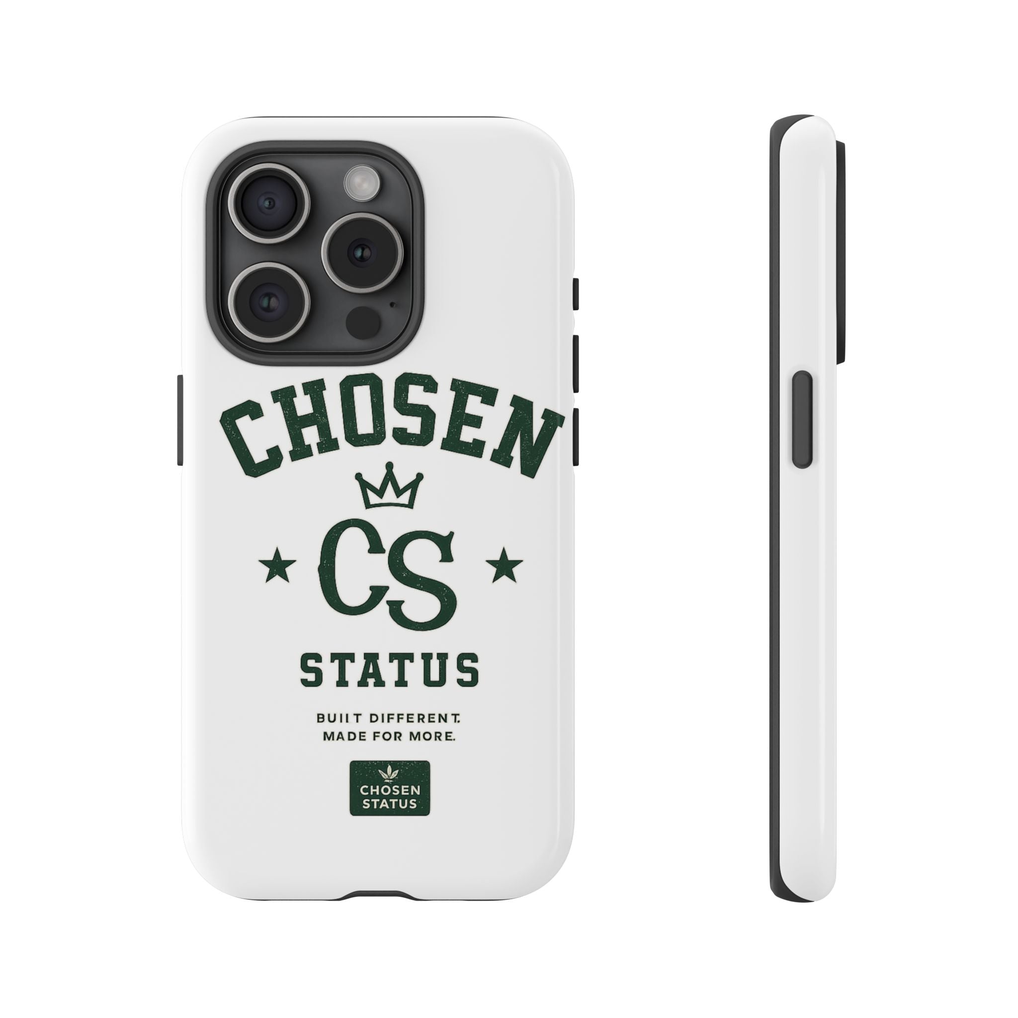 Chosen Status Phone Case – Protective Tough Case with CS Crest Design