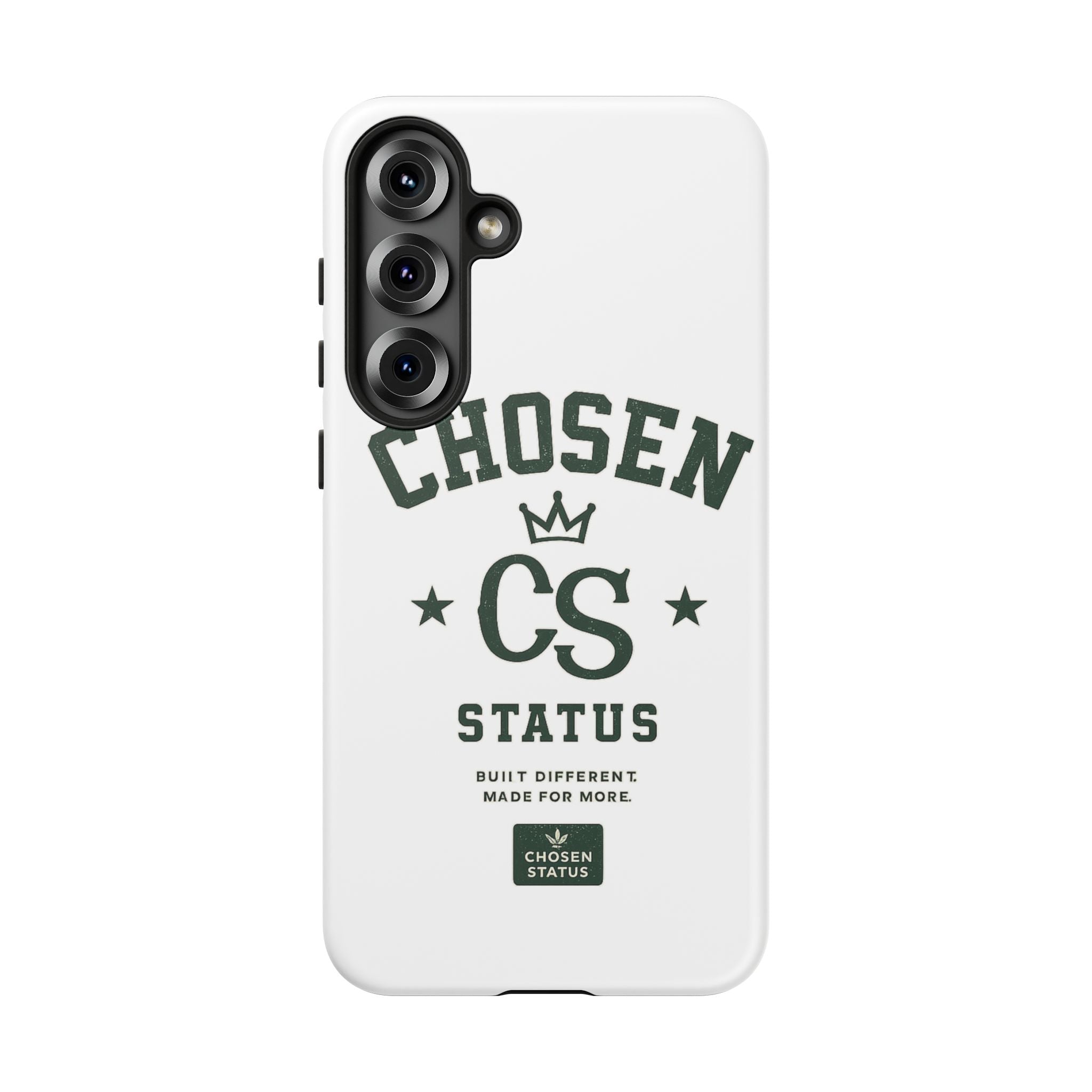Chosen Status Phone Case – Protective Tough Case with CS Crest Design