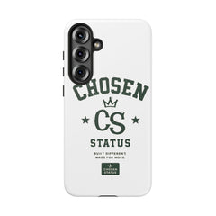 Chosen Status Phone Case – Protective Tough Case with CS Crest Design