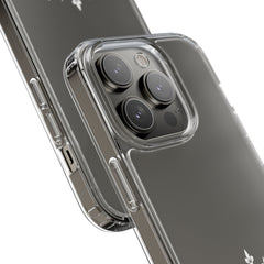 Clear Phone Case — "Chosen Status" Crown Clear Protective iPhone Case