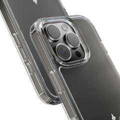 Clear Phone Case — "Chosen Status" Crown Clear Protective iPhone Case