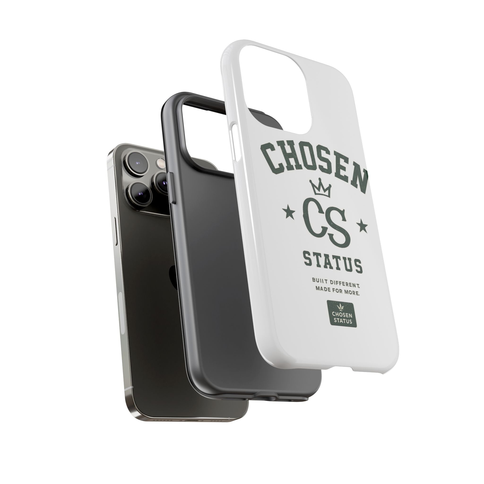 Chosen Status Phone Case – Protective Tough Case with CS Crest Design
