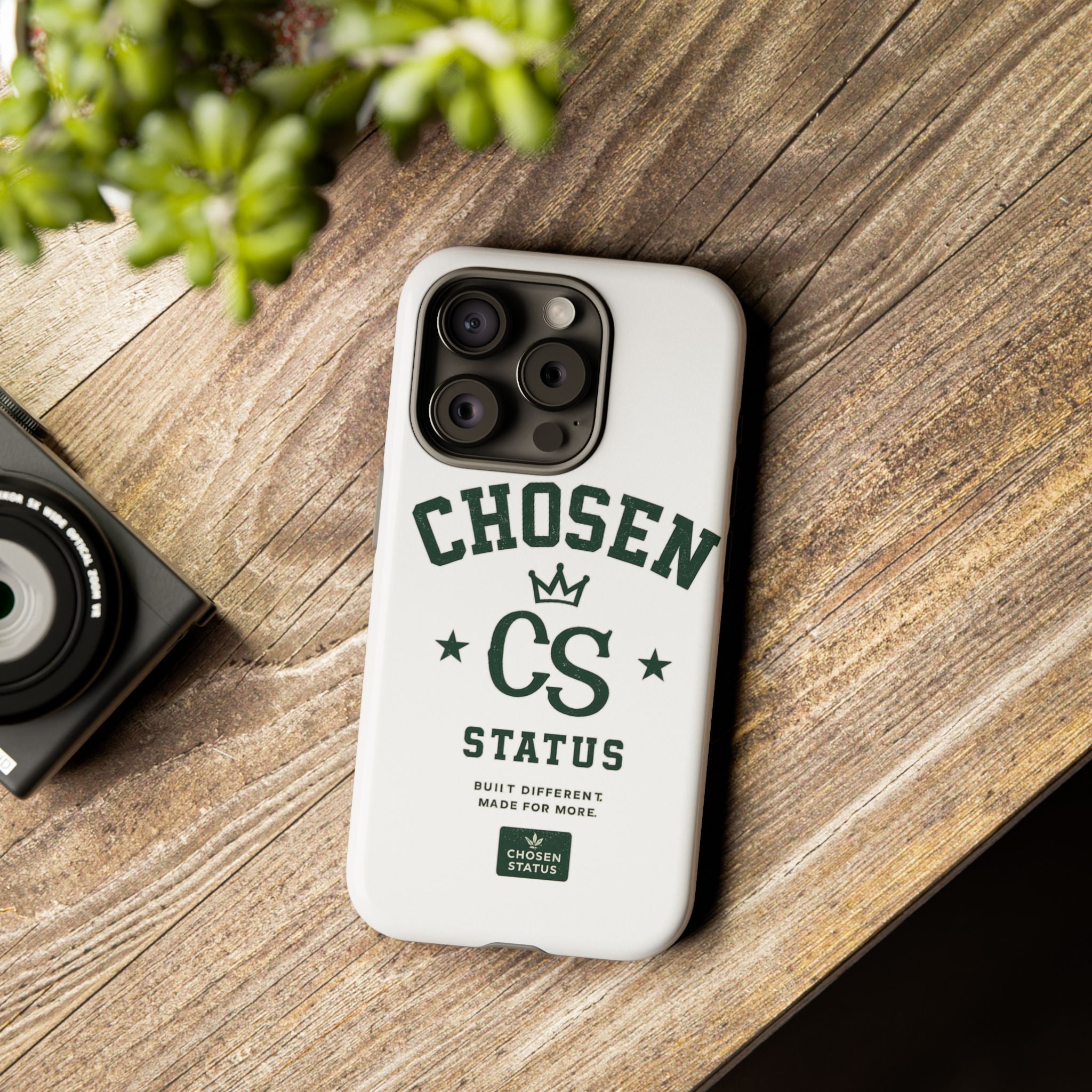 Chosen Status Phone Case – Protective Tough Case with CS Crest Design