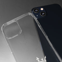 Clear Phone Case — "Chosen Status" Crown Clear Protective iPhone Case