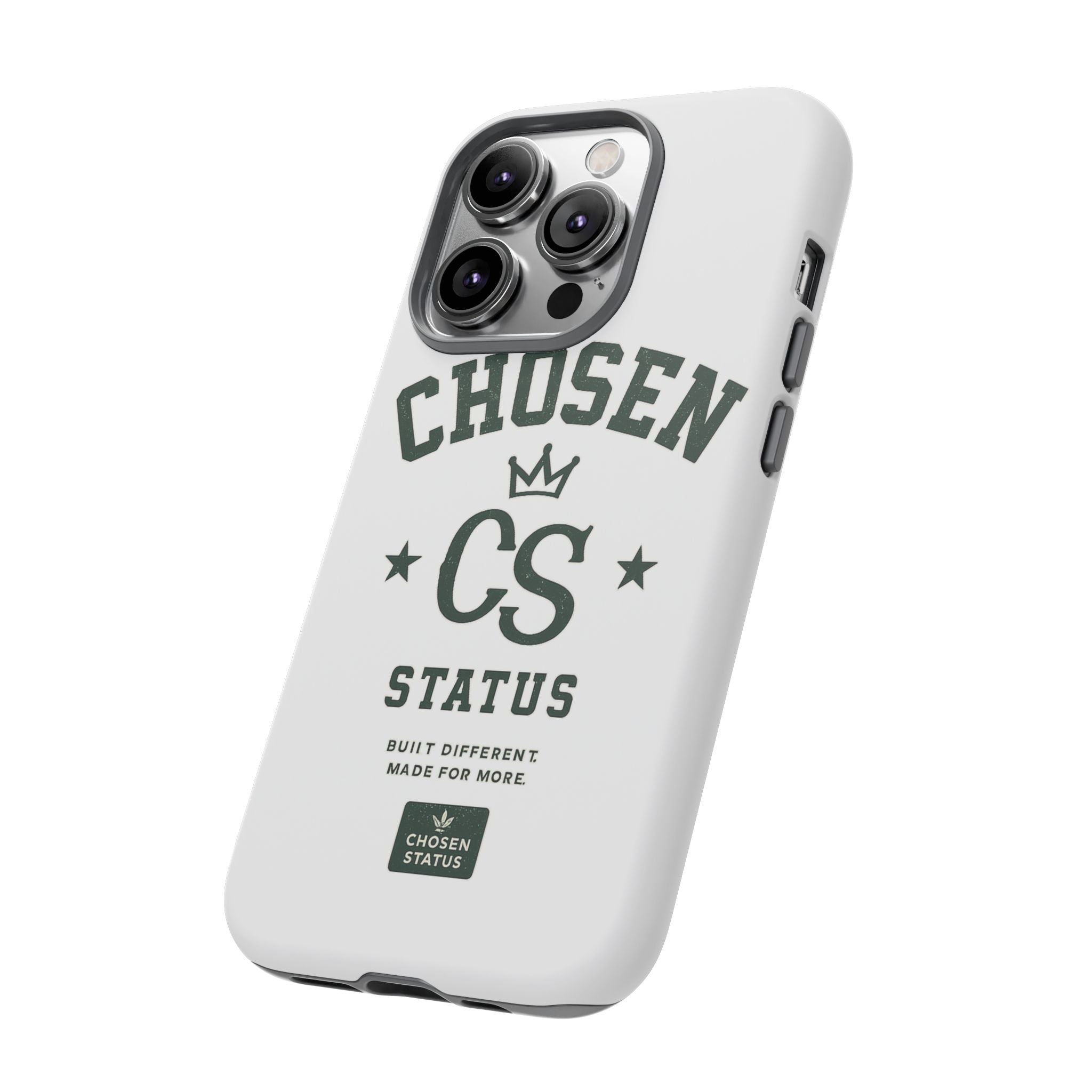 Chosen Status Phone Case – Protective Tough Case with CS Crest Design