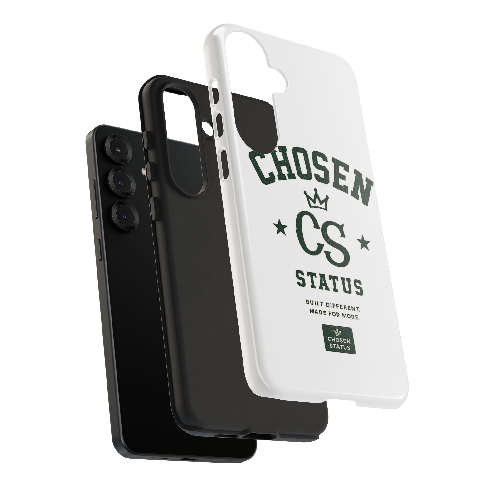 Chosen Status Phone Case – Protective Tough Case with CS Crest Design
