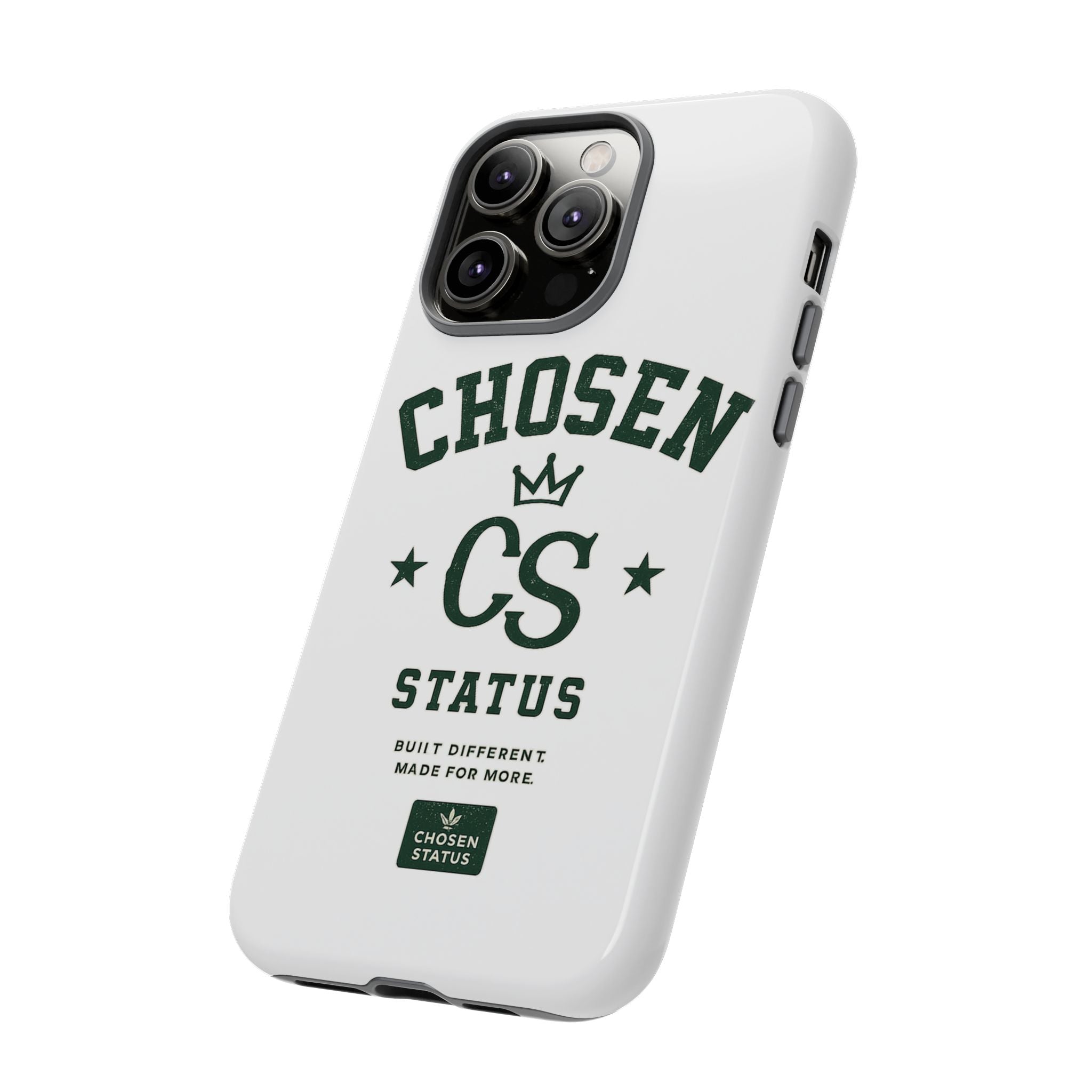 Chosen Status Phone Case – Protective Tough Case with CS Crest Design