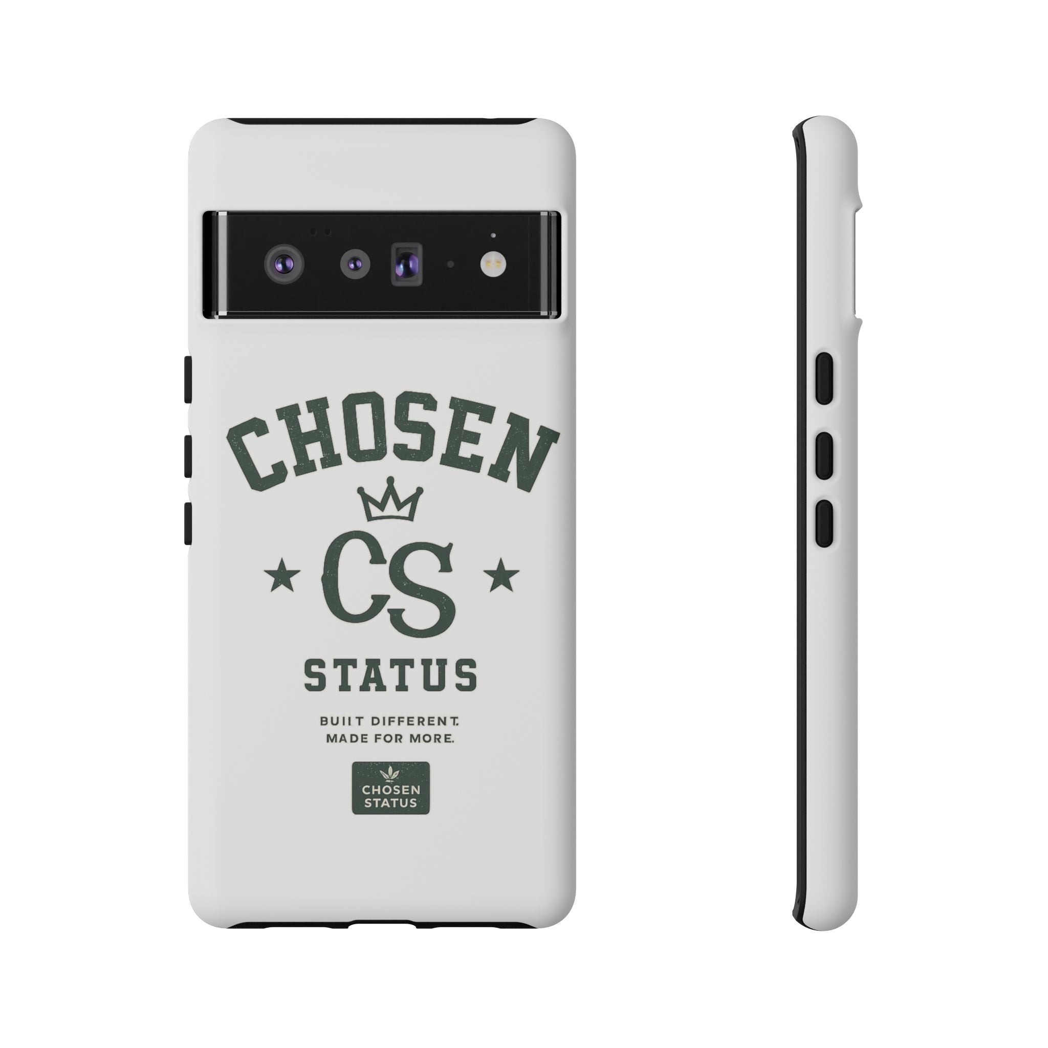 Chosen Status Phone Case – Protective Tough Case with CS Crest Design