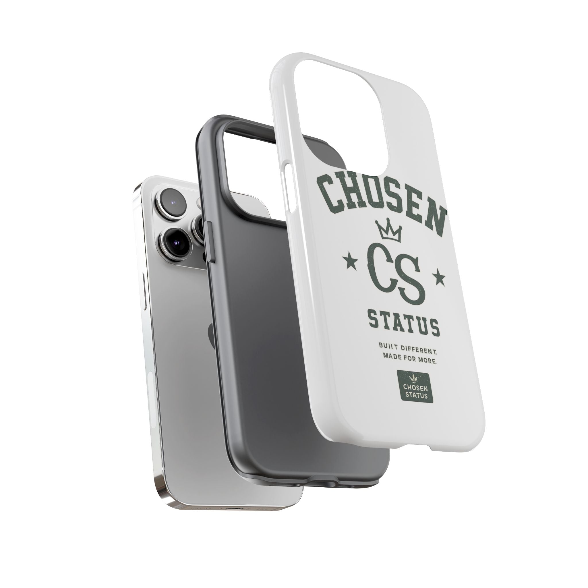 Chosen Status Phone Case – Protective Tough Case with CS Crest Design