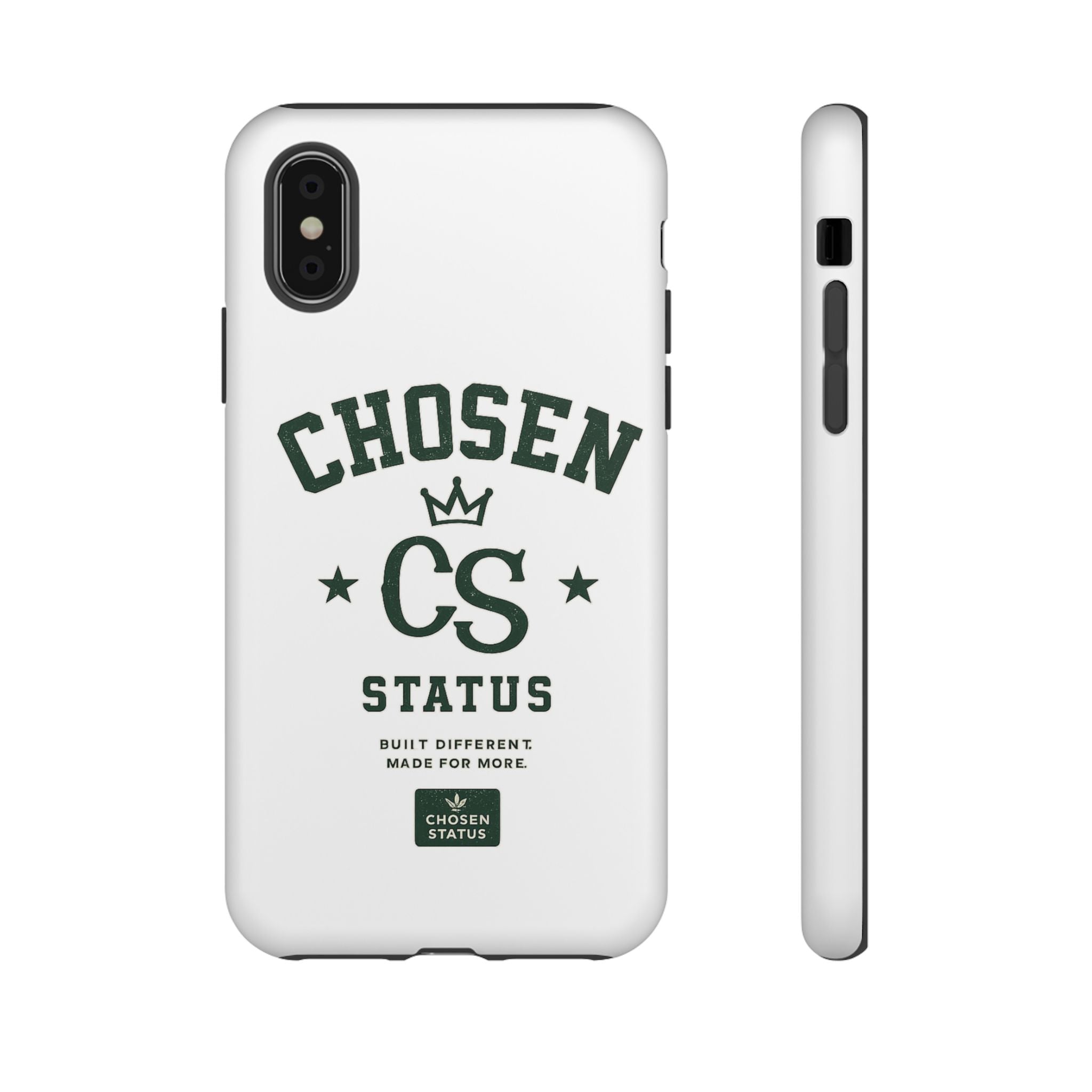 Chosen Status Phone Case – Protective Tough Case with CS Crest Design