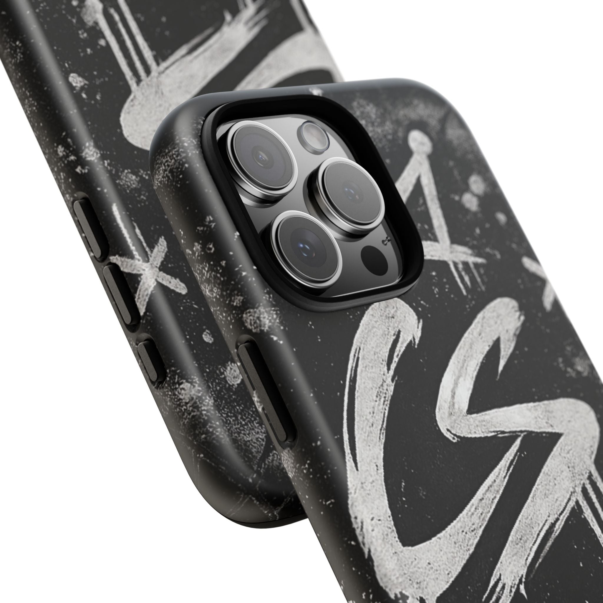Phone Case — 'CS Chosen Status' Black Graffiti Protective Case