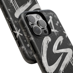 Phone Case — 'CS Chosen Status' Black Graffiti Protective Case