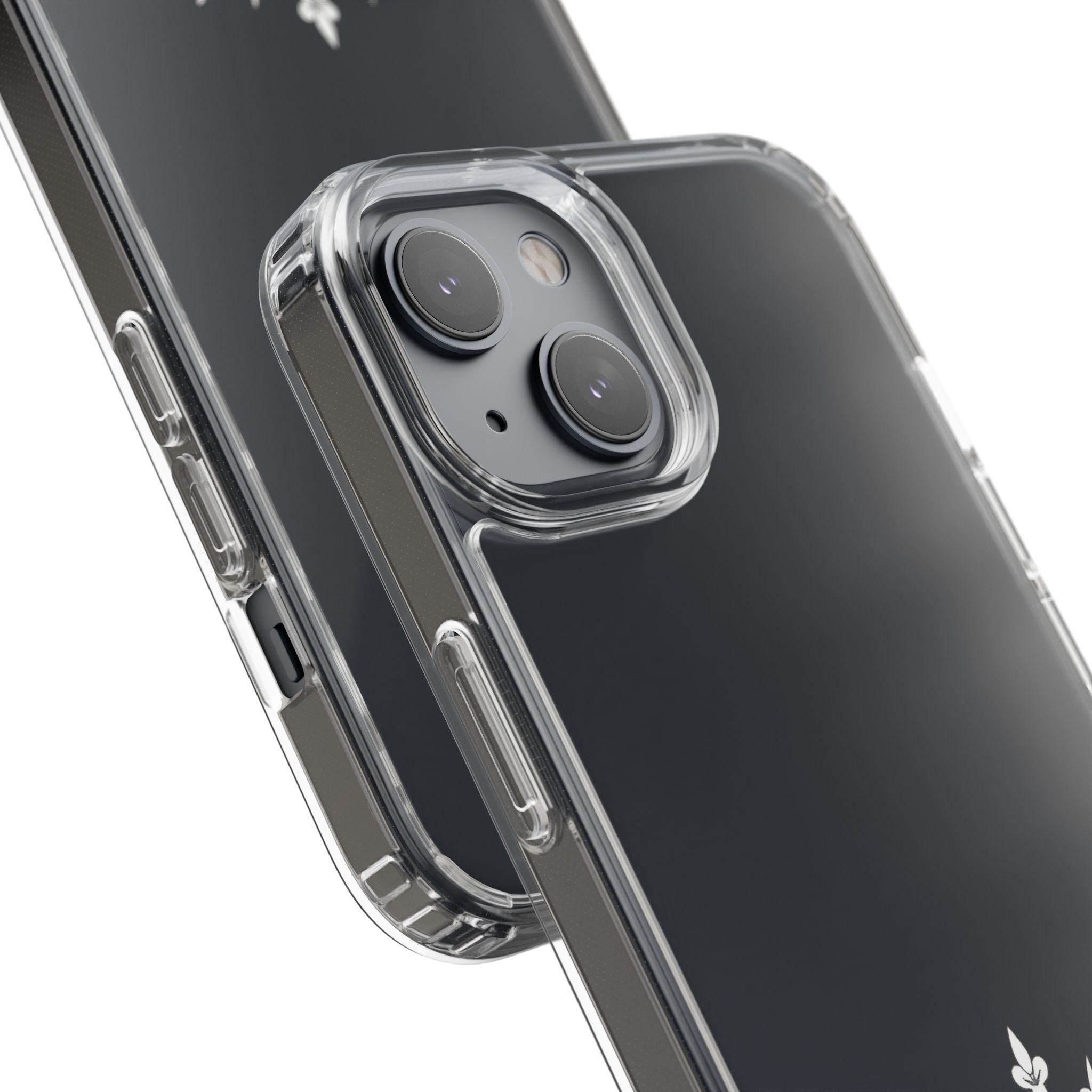 Clear Phone Case — "Chosen Status" Crown Clear Protective iPhone Case