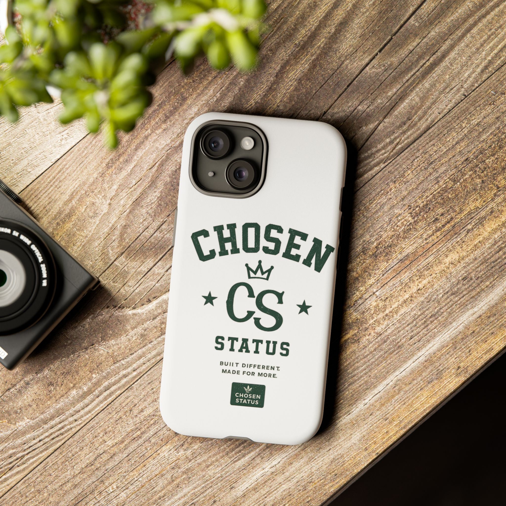 Chosen Status Phone Case – Protective Tough Case with CS Crest Design