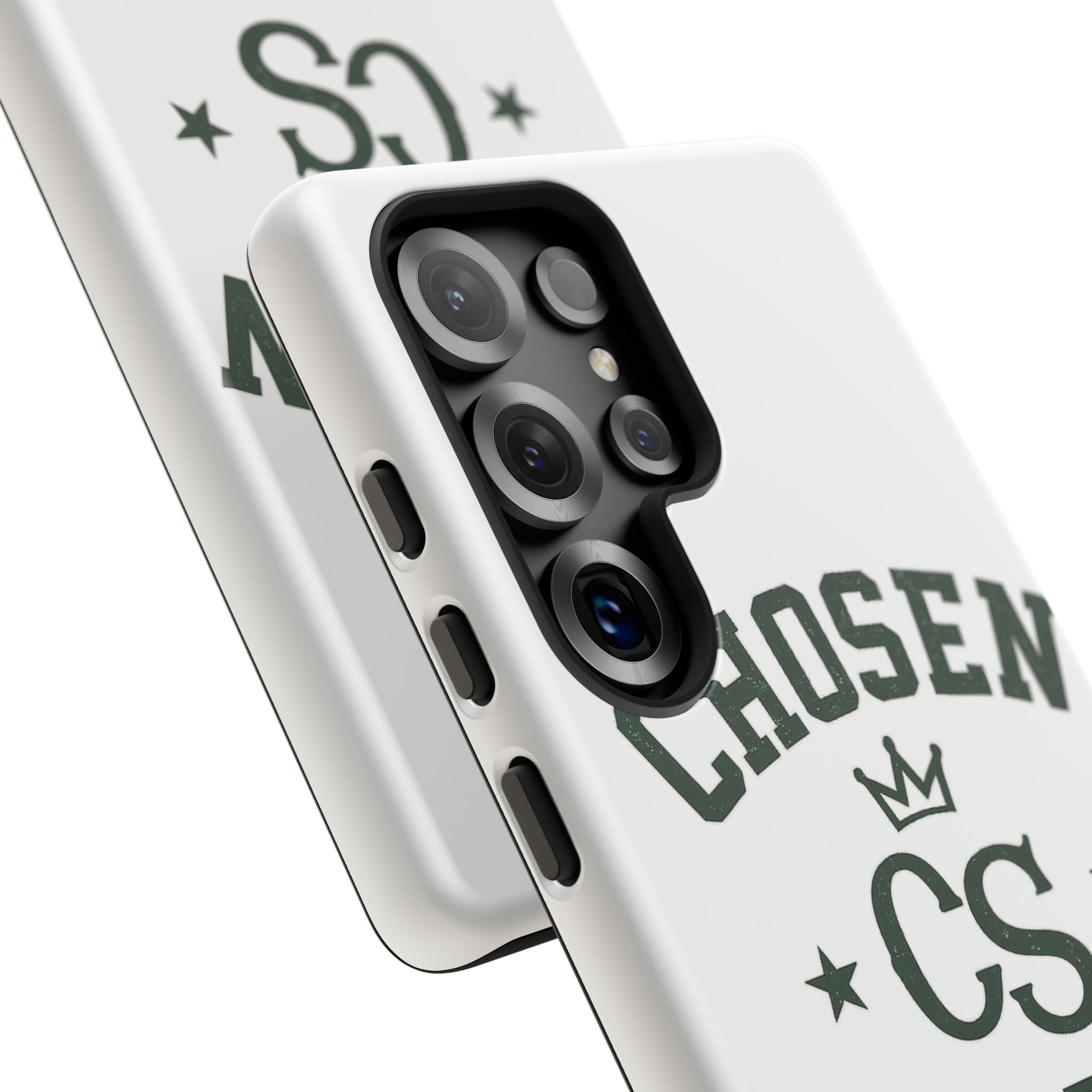 Chosen Status Phone Case – Protective Tough Case with CS Crest Design