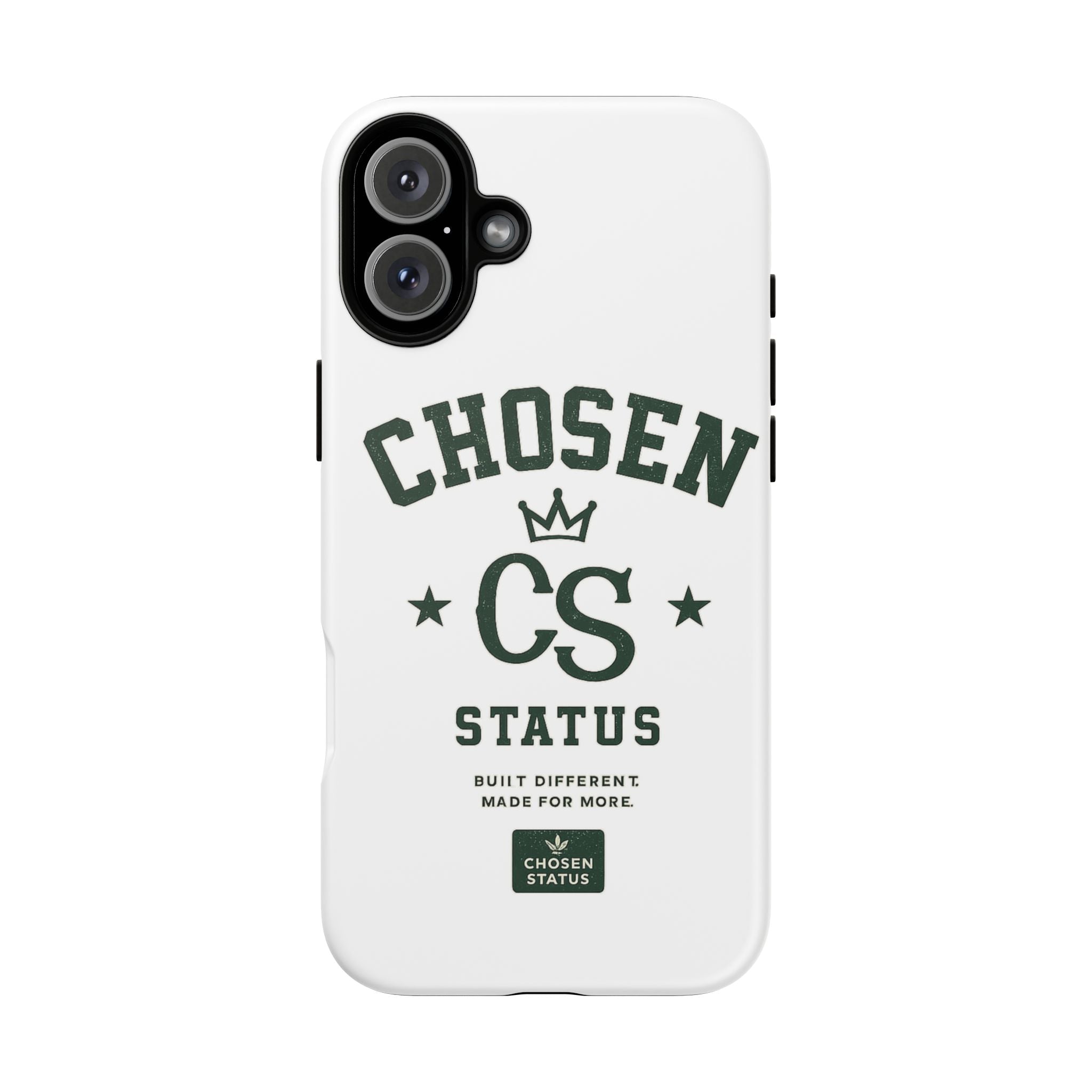 Chosen Status Phone Case – Protective Tough Case with CS Crest Design